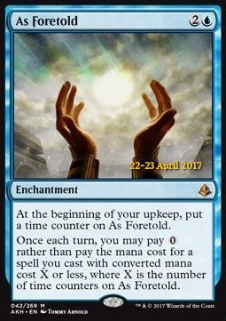 As Foretold, Amonkhet Promos