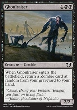 Ghoulraiser, Blessed vs Cursed Ghoulraiser, Blessed vs Cursed