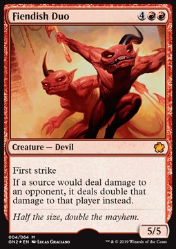 Fiendish Duo, Game Night 2019 Fiendish Duo, Game Night 2019