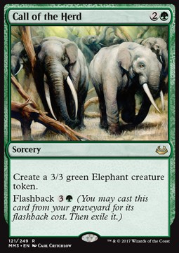 Call of the Herd, Modern Masters 2017 Call of the Herd, Modern Masters 2017
