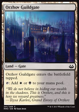 Orzhov Guildgate, Modern Masters 2017 Orzhov Guildgate, Modern Masters 2017