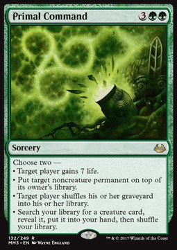 Primal Command, Modern Masters 2017 Primal Command, Modern Masters 2017