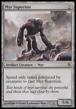 Myr Superion, New Phyrexia Myr Superion, New Phyrexia
