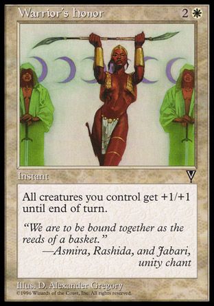 Warrior's Honor, Visions Warrior's Honor, Visions